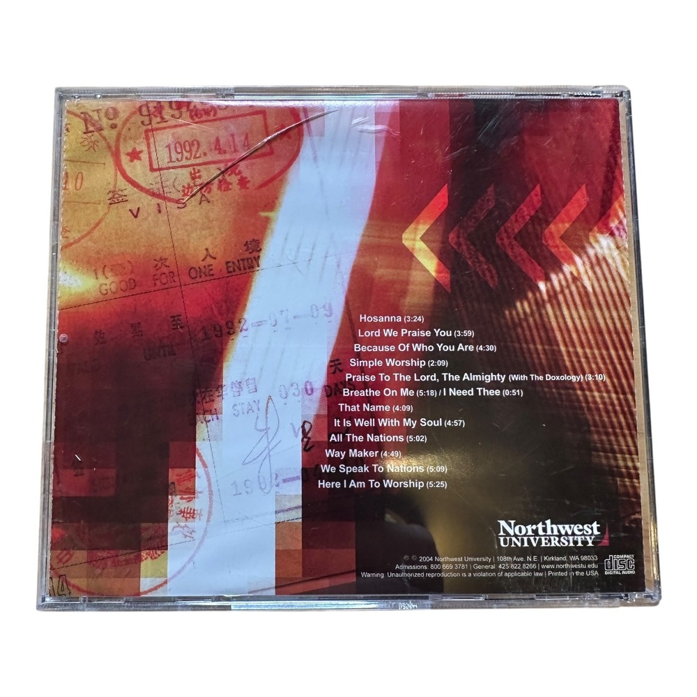 To The Nations Northwest Choralons Northwest University CD Album - Picture 2 of 2